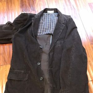 J Crew Brown Corduroy Blazer Coat Jacket